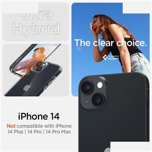 کاور اسپیگن مدل Ultra Hybrid مناسب برای گوشی موبایل اپل iPhone 14