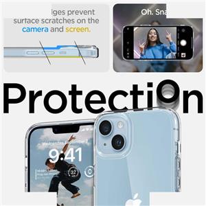 کاور اسپیگن مدل ultra hybrid clear کد014 مناسب برای گوشی موبایل اپل iphone 14