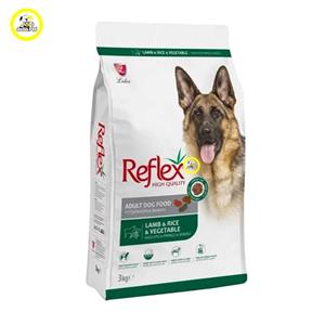 غذای خشک سگ رفلکس بالغ نژاد بزرگ مولتی کالر فله ای