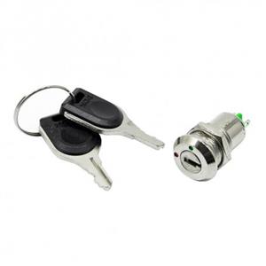 سوئیچ آلفا 2 حالته با کلید فلزی XL16C دارای هولدر روبردی