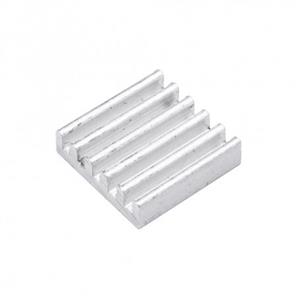 هیت سینک مخصوص پردازنده و تراشه های SMD رنگ آلومینیومی سایز 15x15x4mm