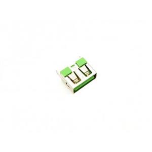 کانکتور USB-A مادگی ایستاده کوتاه 10mm رنگ سبز