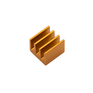 هیت سینک مخصوص پردازنده و تراشه های SMD رنگ طلایی سایز 7x7x6mm