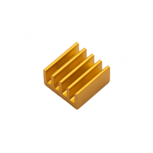 هیت سینک مخصوص پردازنده و تراشه های SMD طلایی سایز 9x9x5mm