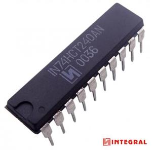 تراشه بافر 74HCT240AN پکیج DIP مارک INTEGRAL 