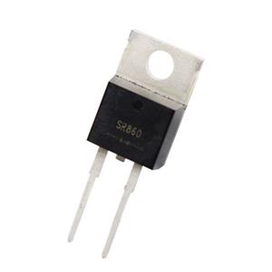 دیود شاتکی SR860 8A-60V تایوانی پکیج TO-220A