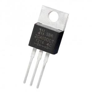 دوبل دیود SBR20A100CT تایوانی مارک Diodes Incorporated پکیج TO-220