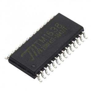 تراشه TM1638 درایور LED و سگمنت پکیج SOP-28