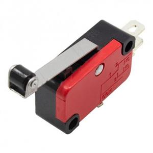 میکروسوئیچ 15A 250VAC غلتک دار 28mm مدل V-156-1C25