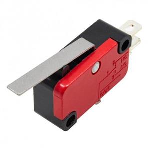 میکروسوئیچ 15A 250VAC اهرم دار 28mm مدل V-152-1C25