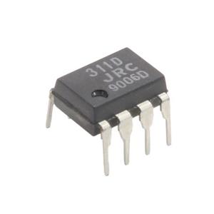 تراشه مقایسه کننده ولتاژ NJM311D تایوانی مارک JRC پکیج DIP