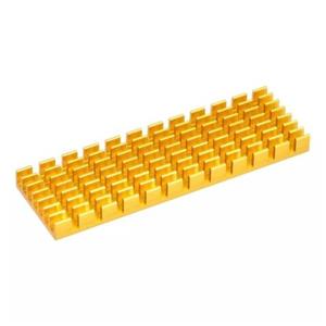 هیت سینک آلومینیومی طلایی 70x22x6mm