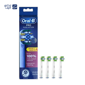 سری یدک مسواک برقی ااورال-بی مدل Pro Floss Action بسته 4 عددی 