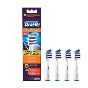 سری یدک مسواک برقی ااورال-بی مدل TriZone بسته 4 عددی 