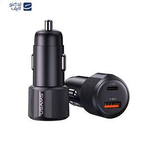 شارژر فندکی دو پورت یوسمز مدل CC283 توان 60 وات