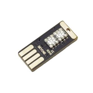 چراغ RGB USB دکوراتیو لمسی خودرو دارای افکت نوری حساس به صدا