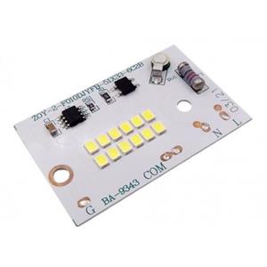 LED DOB سفید مهتابی 220VAC 10W دارای مدار محافظتی Anti Surge