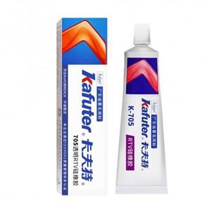 چسب سیلیکون 45 گرمی شفاف مارک Kafuter مدل K-705