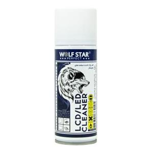 اسپری پاک کننده LCD\/LED حجم 200ml مارک WOLF STAR
