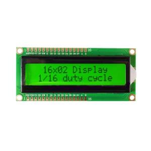 LCD کاراکتری 2x16 پین دوطرفه بک لایت سبز