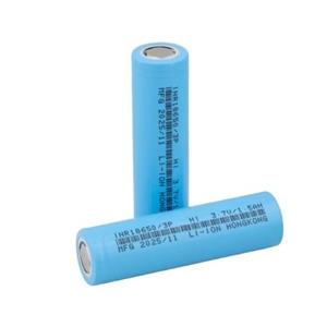 باتری لیتیوم یون 3.7v سایز 18650 سرتخت 1500mAh ضریب جریان 2C مارک HI