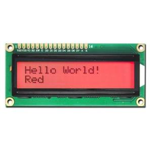 LCD کاراکتری 2x16 بک لایت قرمز