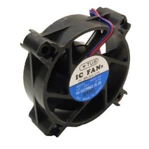 فن 24V دو سیمه سایز 6x6 ضخامت 2.0cm مارک IC FAN مدل 24-0620