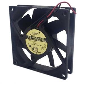 فن 12V دو سیمه سایز 8x8 ضخامت 2cm مارک ADDA مدل AD0812HB