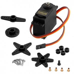 سروو موتور دنده پلاستیکی MG995 توان 13 کیلو - 360 درجه