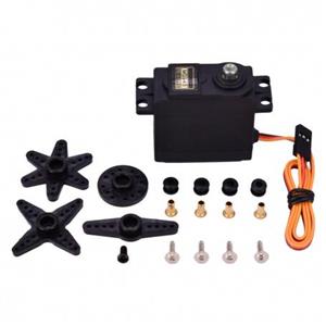 سروو موتور دنده پلاستیکی MG945 توان 12 کیلو - 360 درجه