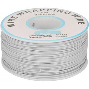 سیم وایرپ WRAPPING حلقه ای سفید کد B-30-1000