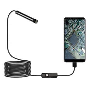 دوربین آندوسکوپی فنری 1.3 مگاپیکسل لنز 7mm کابل 2 متر ارتباط USB