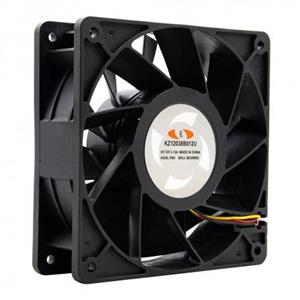 جت فن بلبرینگی 12V-3.12A سایز 12x12x3.8 مدل KZ12038B012U 