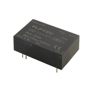 مبدل کاهنده روبردی ایزوله 24VDC به 12VDC توان 6W مدل URF2412P-6WR3 مارک YLPTEC
