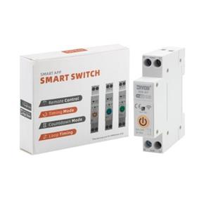 فیوز مینیاتوری هوشمند تک فاز 40 آمپر DIYGO با کلید کنترلی و قابلیت کنترل از طریق Wifi مدل DGB-63T