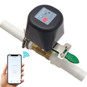 شیر فلکه برقی هوشمند 12V با قابلیت کنترل از طریق Wifi