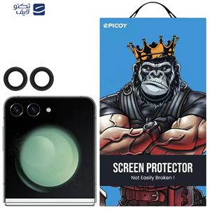 محافظ لنز دوربین گوشی سامسونگ Galaxy Z Flip 6 اپیکوی مدل HD-ColorLenz  