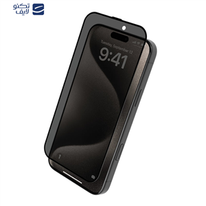 محافظ صفحه نمایش گوشی اپل iPhone 16 لِولو مدل 3D Resin Glue Privacy