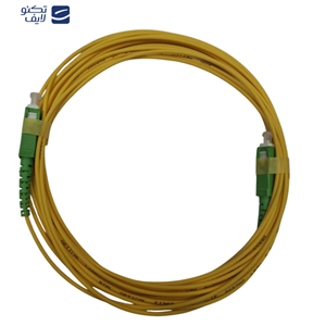 پچ کورد فیبر نوری هوامی مدل SC-APC-SC-APC 2MM SM G657A2 LSZH طول 5 متر