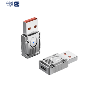 مبدل USB OTG به تایپ سی هیسکا مدل H9