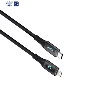 کابل دوسر USB-C هترون مدل HC612DB طول 1 متر 