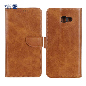 کیف کلاسوری گوشی سامسونگ Galaxy J7 Prime - G610 مدل مگنتی محافظ لنزدار