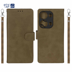 کیف کلاسوری گوشی شیائومی Redmi Note 14S مدل مگنتی جاکارتی محافظ لنزدار