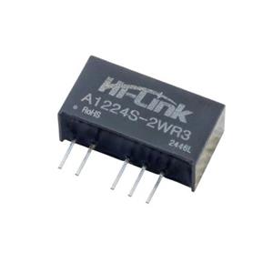 مبدل افزاینده روبردی ایزوله 12V به 24V متقارن توان 2W مدل A1224S-2WR3 مارک Hi-Link