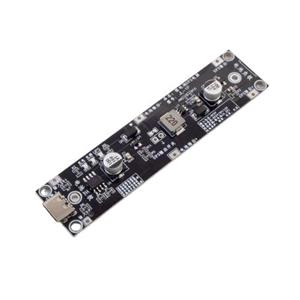 ماژول هولدر و شارژر باتری لیتیومی سایز 18650 دارای مبدل افزاینده ولتاژ به 12 ولت با ورودی USB Type-C