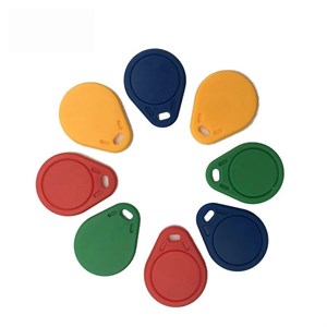 تگ RFID 125KHZ زرد مدل جاکلیدی