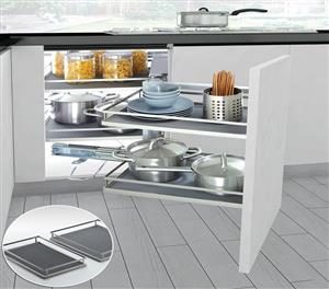 مجیک کرنر کابینت زمینی آرام بند نانو کوتینگ یونی هوپر کد WB2106