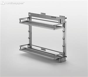 جای بطری و ادویه زیر صفحه ریل از پهلو 2 طبقه کف دایموند یونی هوپر کد WB2348.2