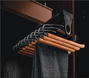 رک جای شلوار سقفی یک طرفه14*47*34 رنگ طوسی نارنجی فرنچ استایل فانتونی کد J923