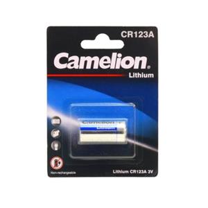 باتری لیتیوم 3 ولت سایز CR123A مارک Camelion